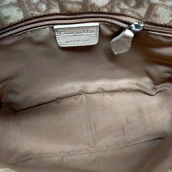 517298BP (L4) Christian Dior Hand Bag Beige PVC - Picture 6 of 9